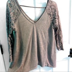 Forever 21| Lace fall blouse  | small